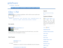 Tablet Screenshot of gosoftware.org